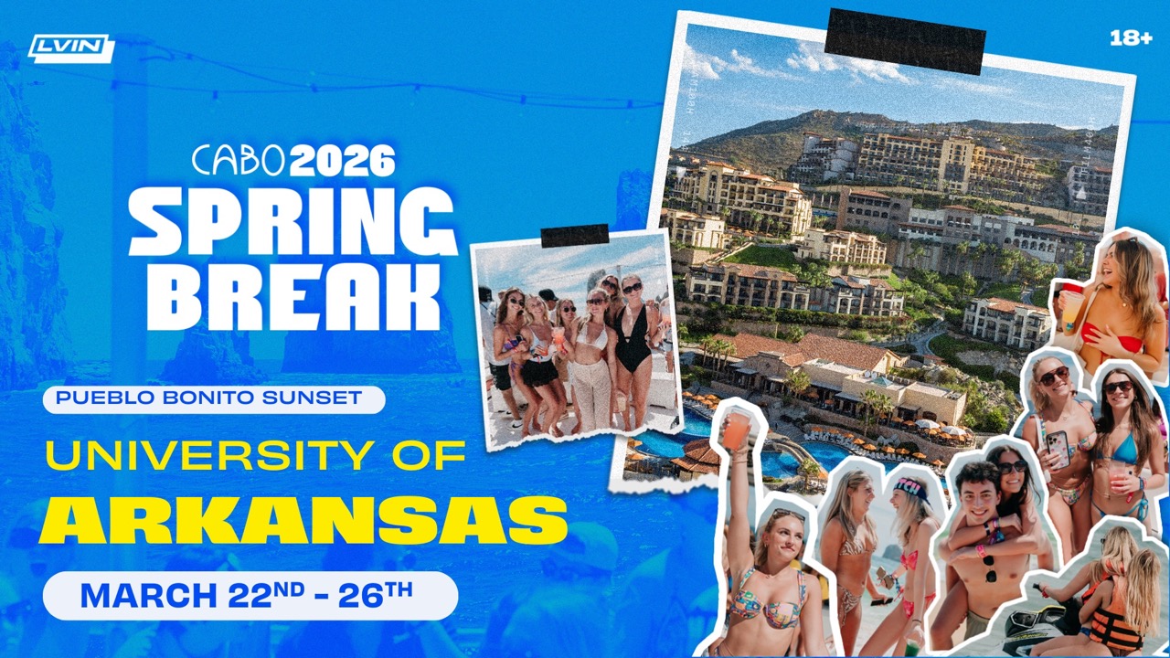Cabo Spring Break 2026 | University of Arkansas | Pueblo Bonito Sunset ...